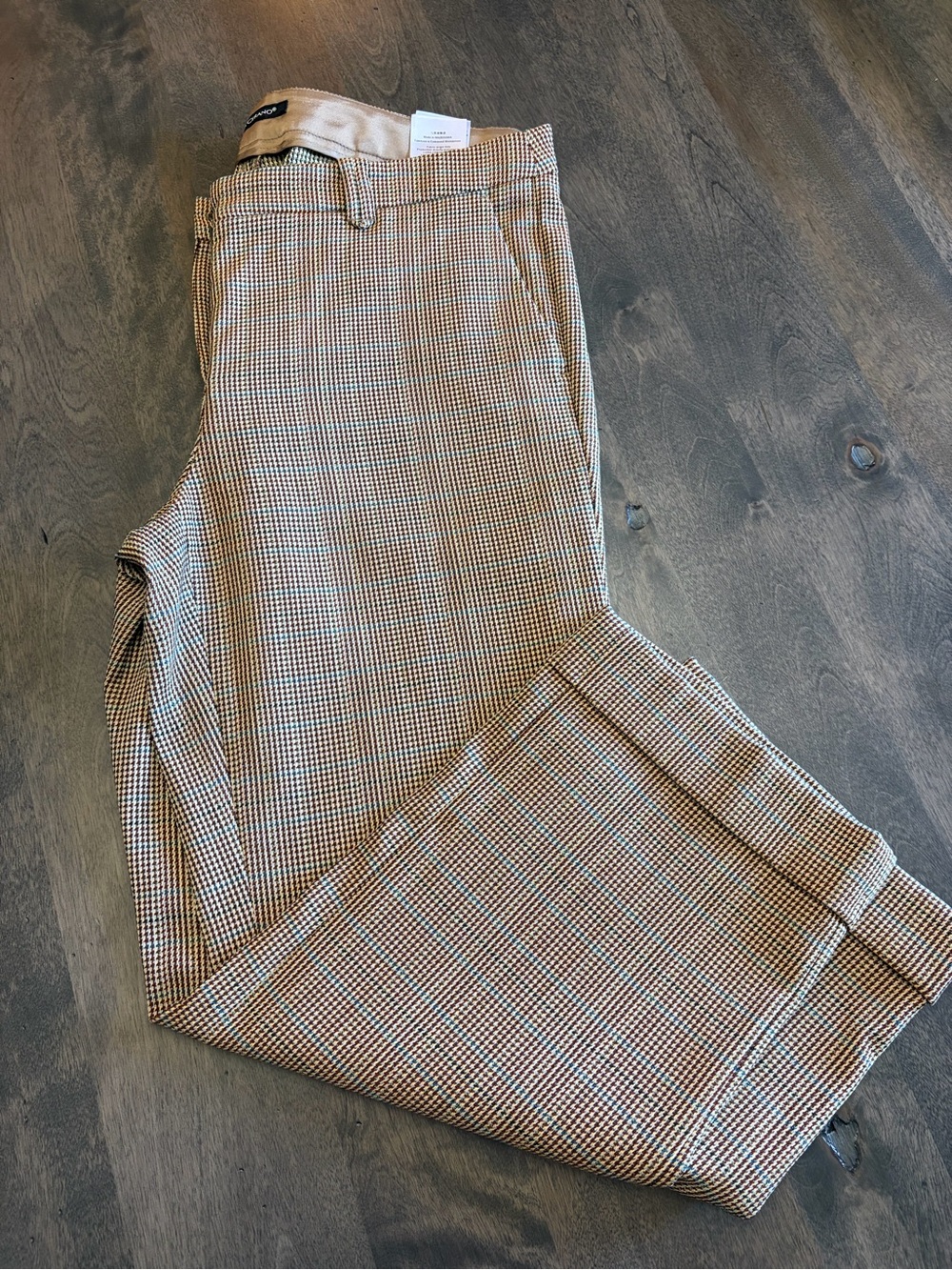 Luisa Cerano Tweed Houndstooth Pant - Picture 4 of 9